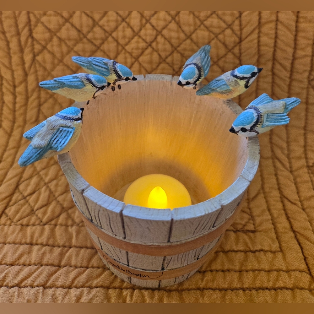 Marjolein Bastin Birds And Barrel Tea Light Holder